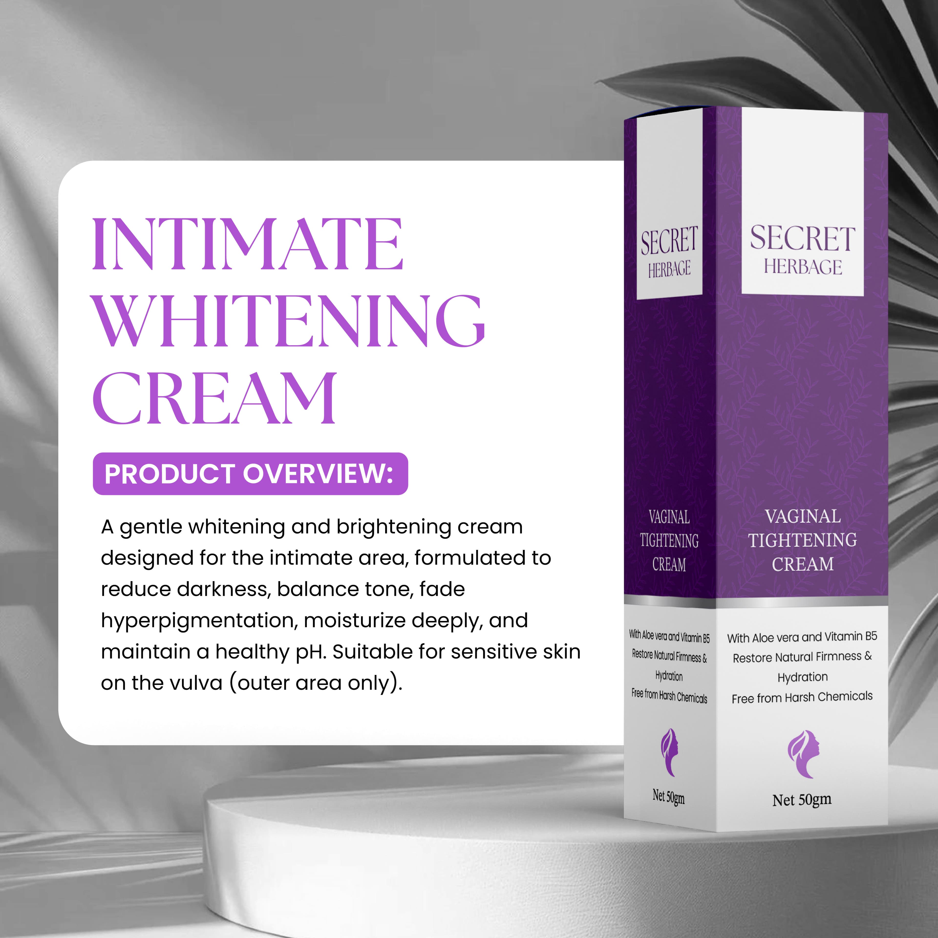 Intimate Whitening & Brightening Cream